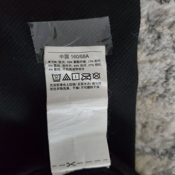 Old Navy High-Rise 7/8-Length Ponte-Knit Ankle-Zip Moto Street Leggings Small - Picture 15 of 15